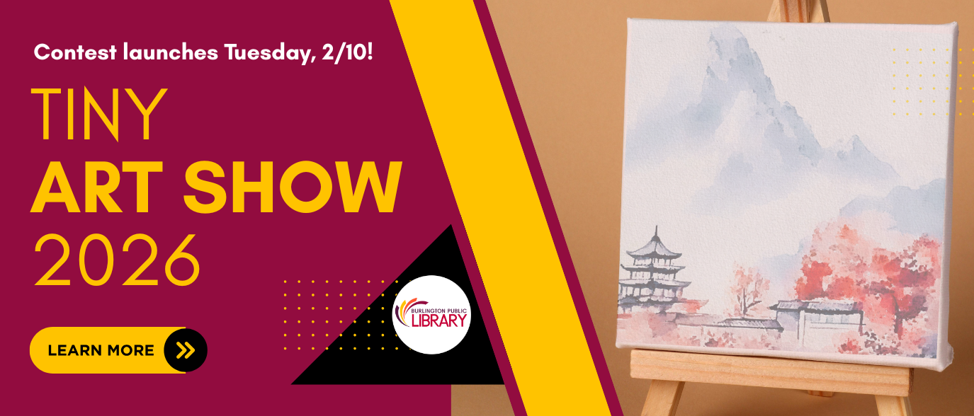 Tiny Art Show launches 2/10!  Click for details!